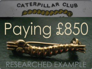 caterpiller badge price