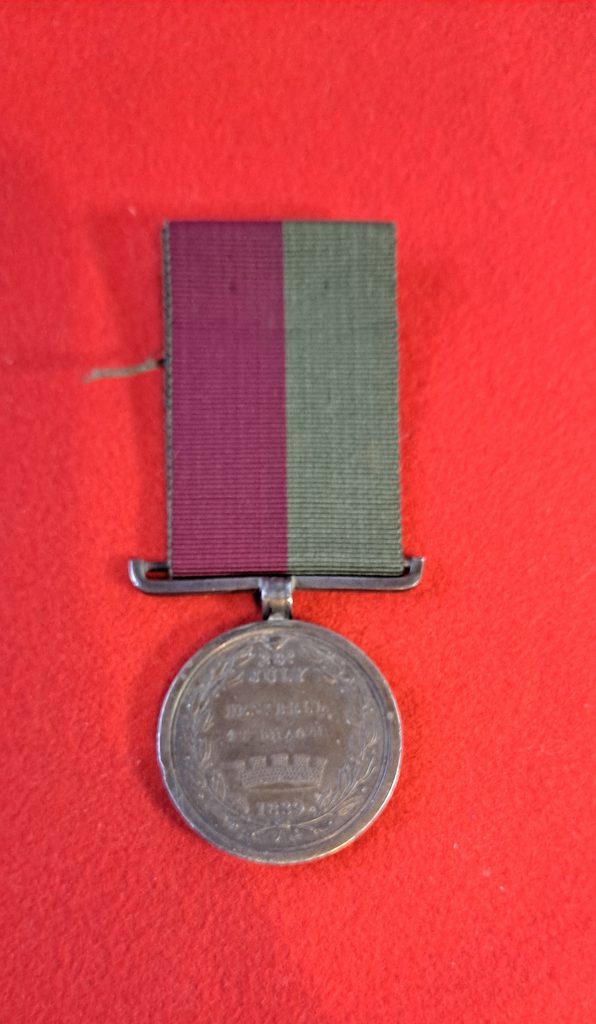 Ghuznee medal