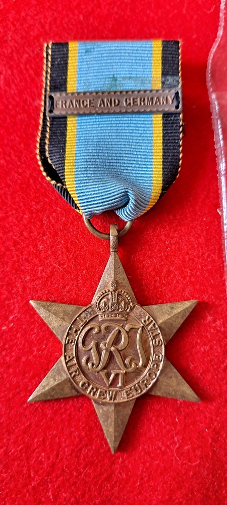 Air Crew Europe Star with France and Germany clasp