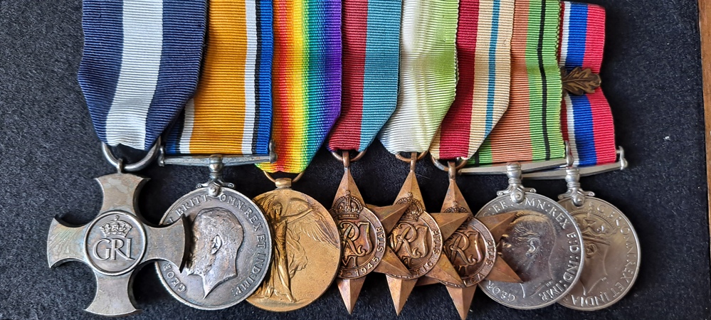 Distinguished Service Cross Medal Group